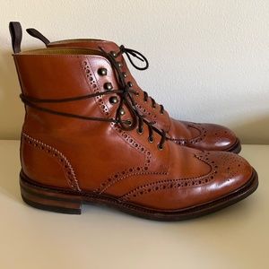 Meermin Wingtip Derby Boot Size 7UK/8US